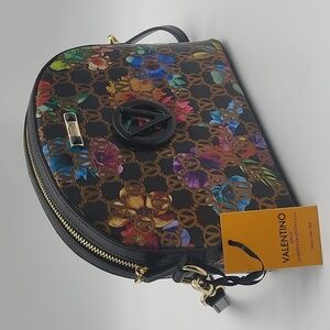 1334- Valentino By Mario Valentino Women's Crossbody Bag Genuine Leather NWT